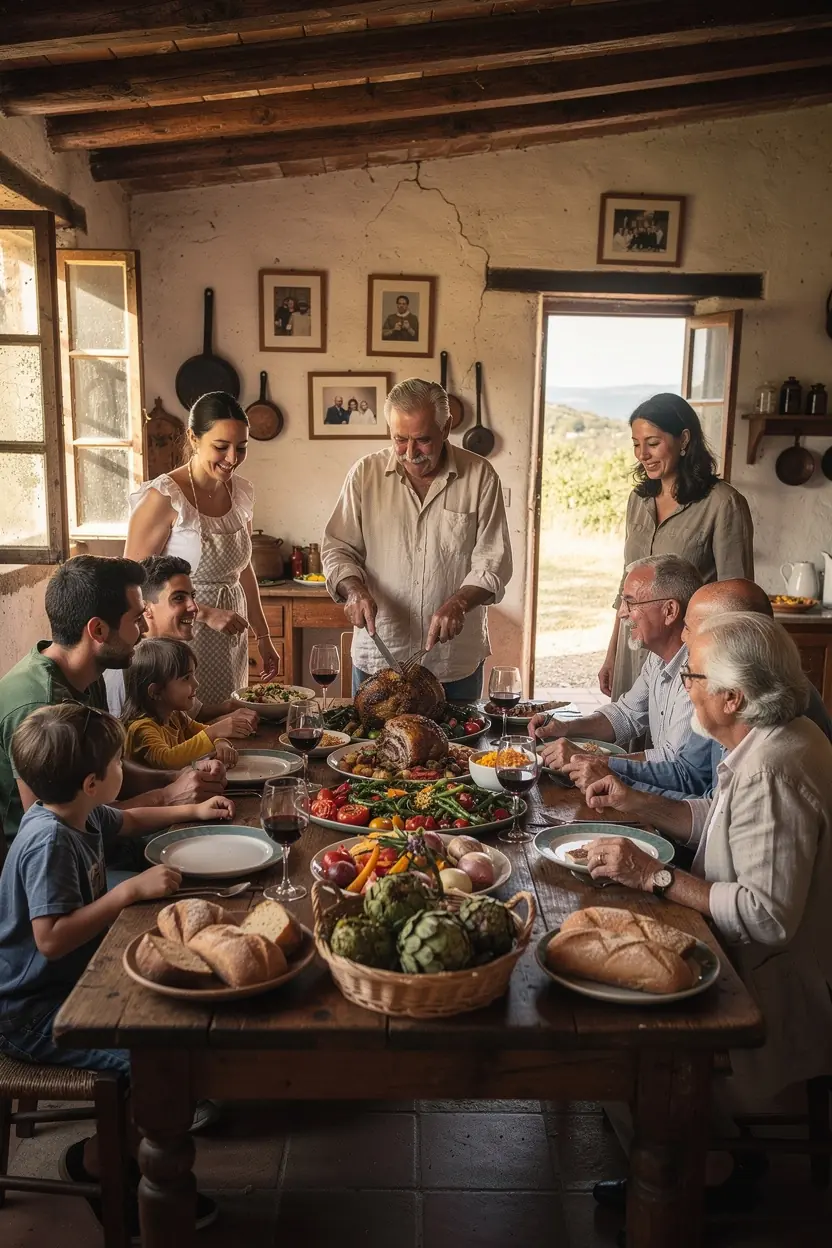Prácticas alimentarias comunitarias en España.